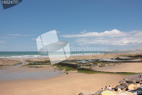 Image of landscape of the Opal Coast in France