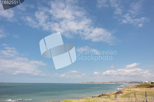 Image of landscape of the Opal Coast in France