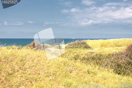 Image of landscape of the Opal Coast in France