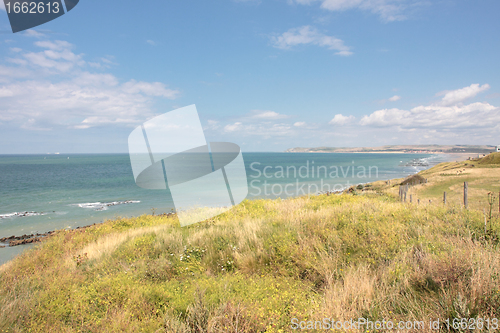 Image of landscape of the Opal Coast in France