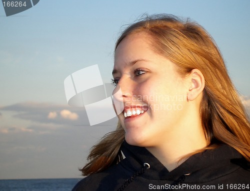 Image of Teen at Beach