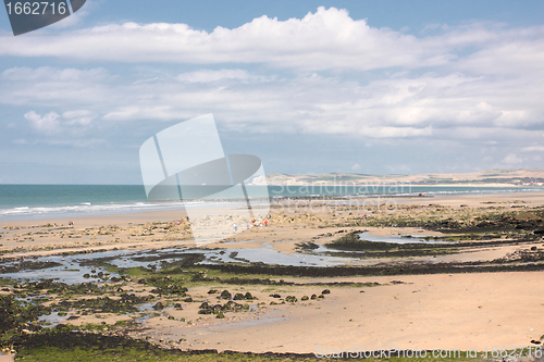 Image of landscape of the Opal Coast in France