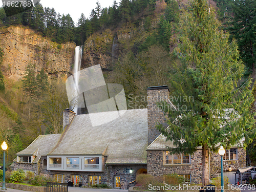 Image of Historic Multnomah Falls Lodge