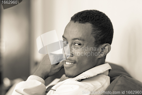Image of Portrait of a young Ethiopian
