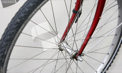 Image of bicycle detail