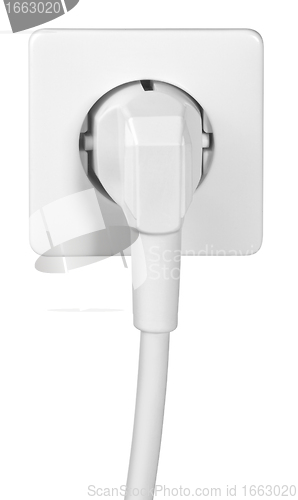 Image of power cord and socket