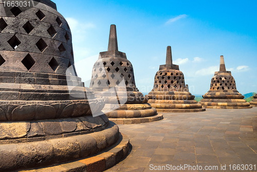 Image of Borobudur temple site