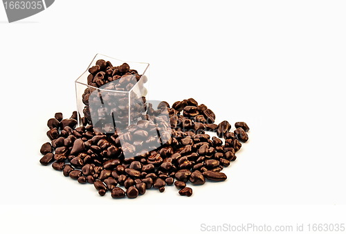 Image of Group of chocolate beans