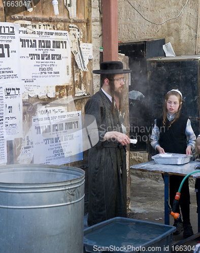 Image of Passover preparation