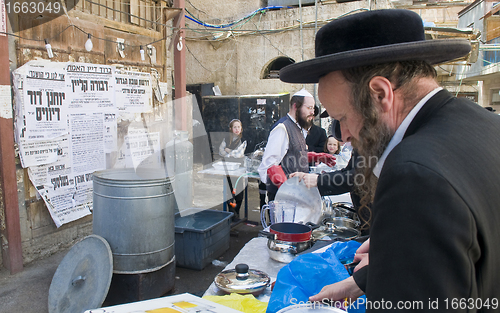 Image of Passover preparation