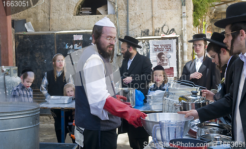 Image of Passover preparation