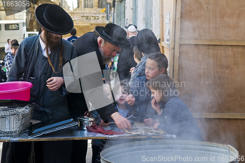 Image of Passover preparation