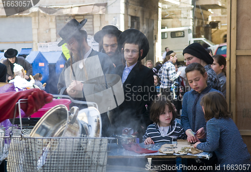 Image of Passover preparation