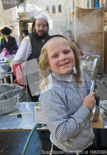 Image of Passover preparation