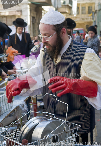 Image of Passover preparation