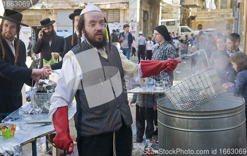 Image of Passover preparation