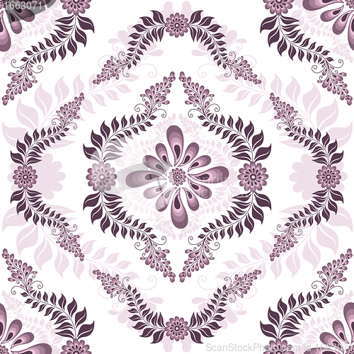 Image of Seamless white-pink pattern