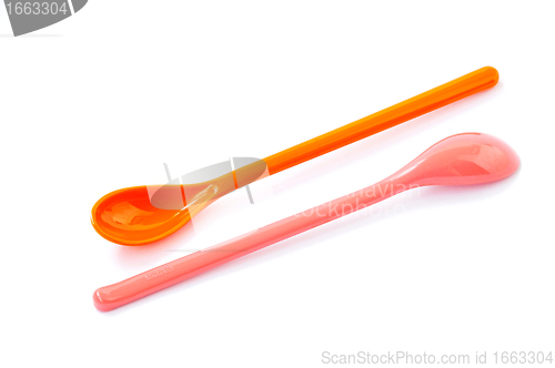 Image of Plastic spoons