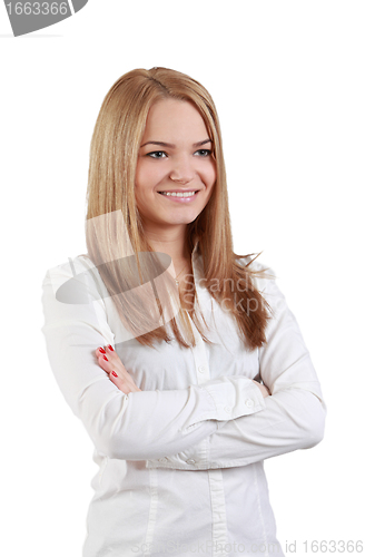 Image of Blonde young woman
