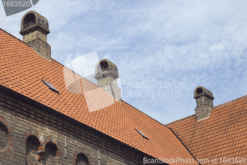 Image of Roof of an old monastery