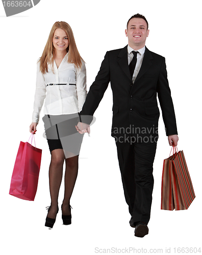 Image of Couple shopping