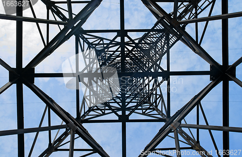 Image of Power transmission pole