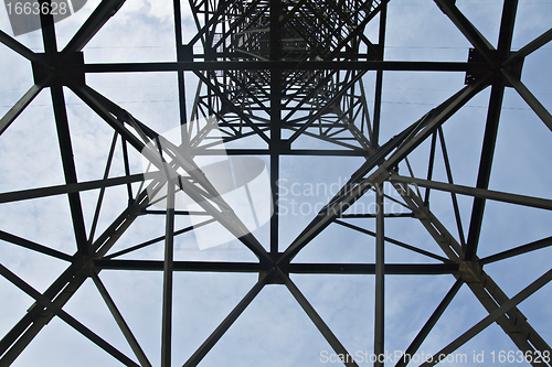 Image of Power transmission pole