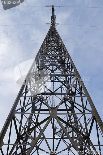 Image of Power transmission pole