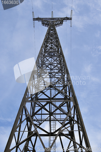 Image of Power transmission pole