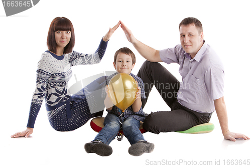 Image of Family posing 