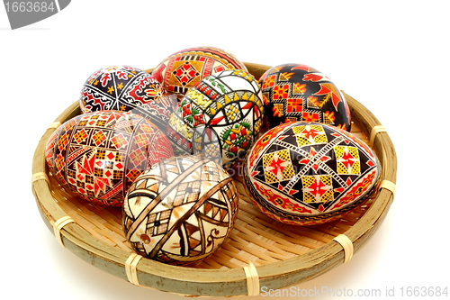 Image of eggs in basket