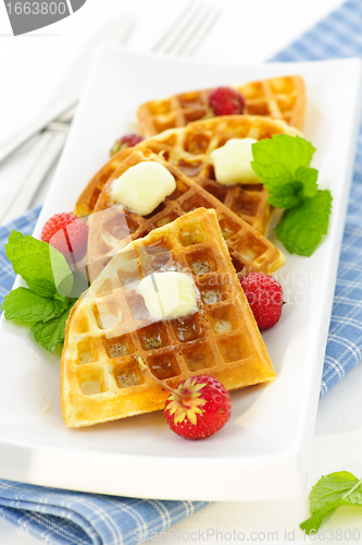 Image of Belgian waffles