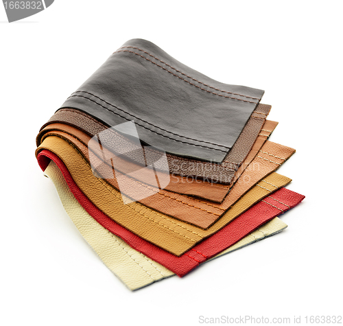 Image of Leather samples