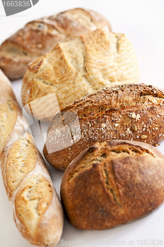 Image of Various breads
