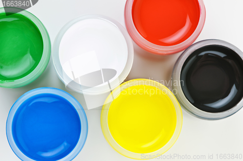 Image of Paint of different colors