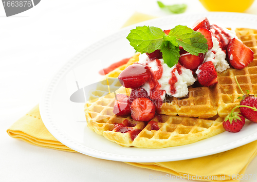 Image of Belgian waffles