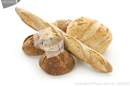 Image of Various breads