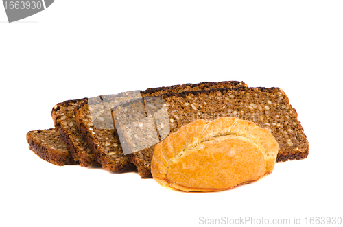 Image of Baked homemade Karaite dish healthy slice of bread 