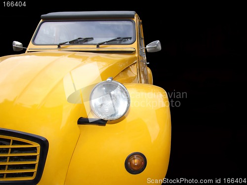 Image of Yellow old timer