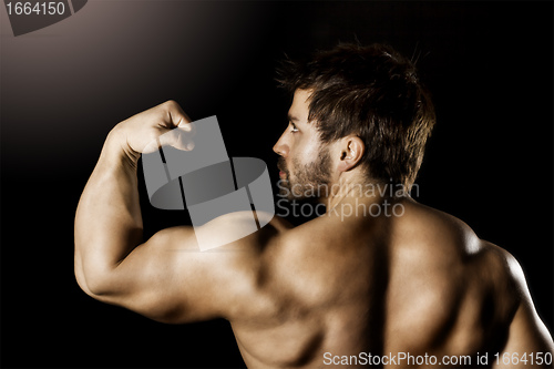 Image of bodybuilding man