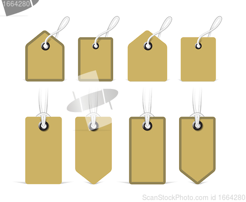 Image of Price tags. Vector