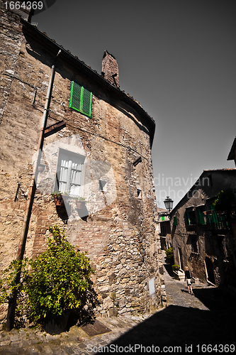 Image of Tuscan historic architecture