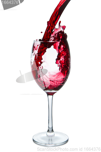 Image of red wine glass