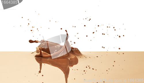 Image of chocolate splash