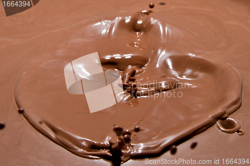 Image of chocolate splash