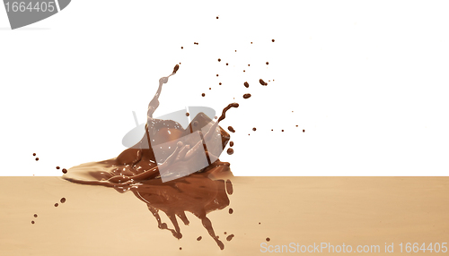 Image of chocolate splash