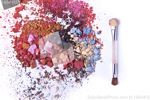 Image of crushed eyeshadow