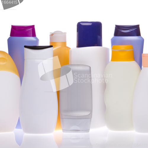 Image of cosmetic bottles