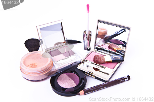 Image of makeup collection