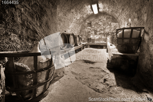 Image of wine cellar